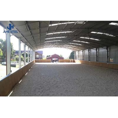 Q235/Q345B Grade Metal Farm Buildings With Living Quarters Prefabricated Riding Arenas Μεταλλικά κτίρια με κατοικίες