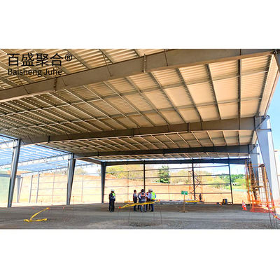 Εργαστήριο αποστροφής AiSi Standard Prefabricated Steel Structure για αποθήκευση ελαφρών γεωργικών εκμεταλλεύσεων
