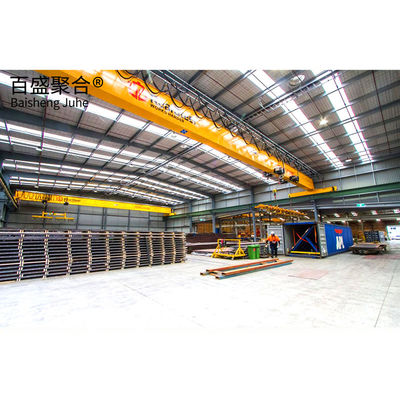 Steel Structural Fabrication Construction Workshop Building with Prefabricated Metal Το κτίριο με το προπαρασκευασμένο μέταλλο