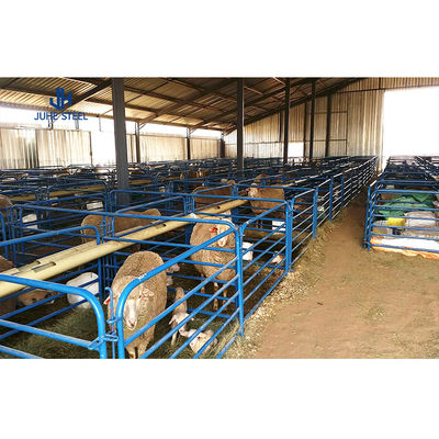 Καθαρό άνθρακα Q235/Q345 Χάλυβα άλογα αποθήκες Prefab Χάλυβα άλογο στάβλος