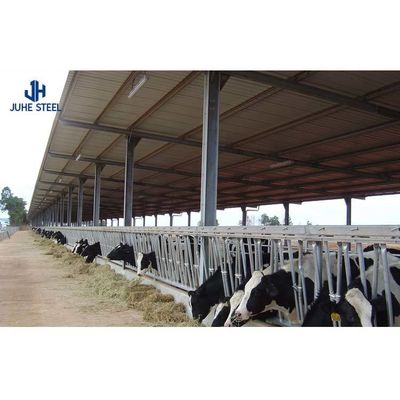 Welding Service Open Side Prefabricated Poultry House Πρότυπο ASTM