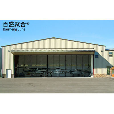 Ζωγραφισμένη ατσάλινη δομή Αεροπλάνο hangar υπόστεγο διαστημικό πλαίσιο αεροπλάνο hangar οροφή