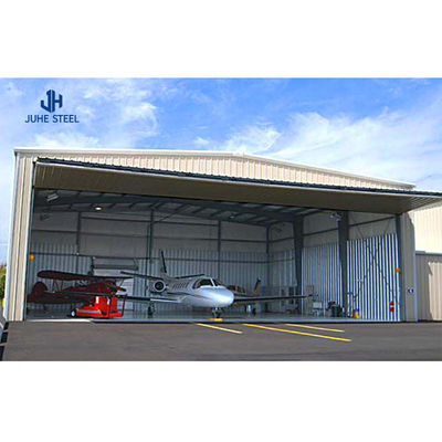 Ζωγραφισμένη ατσάλινη δομή Αεροπλάνο hangar υπόστεγο διαστημικό πλαίσιο αεροπλάνο hangar οροφή