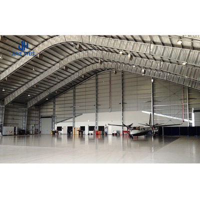 Ζωγραφισμένη ατσάλινη δομή Αεροπλάνο hangar υπόστεγο διαστημικό πλαίσιο αεροπλάνο hangar οροφή