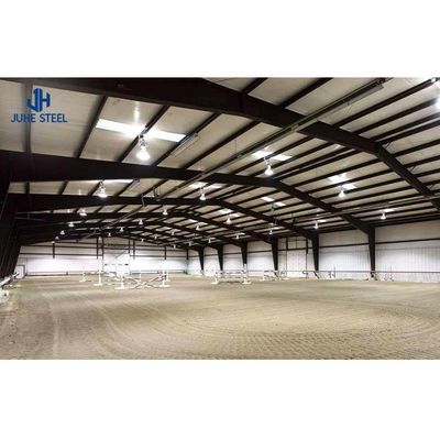 Ελαφρύ Prefabricated Workshop Steel Structure Building για κατασκευαστικές εταιρείες