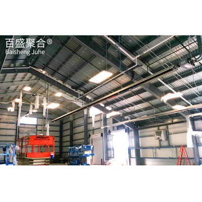 Ελαφρύ Prefabricated Workshop Steel Structure Building για κατασκευαστικές εταιρείες