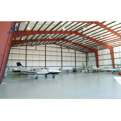 Διαστημικό πλαίσιο αεροσκάφος hangar οροφή για AiSi πρότυπη χάλυβα δομή αεροσκάφος hangar υπόστεγο