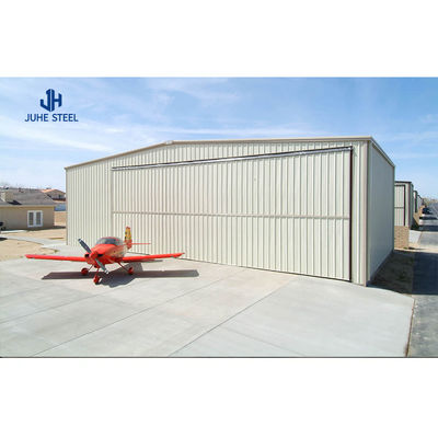 Ελαφρύ βάρος Σιδηροδρομική δομή Αεροπλάνο hangar μεταλλικό πλαίσιο για hangar σύγχρονη εξατομικευμένη
