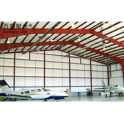 Solid H-shape Steel Beam Main Frame for Frameless Construction Hangar in Saudi Arabia (Σκληρό Χ-σχήμα Χάλυβα Φάγμα Κύριο Φρέμα για Χωρίς Φάρμα Κατασκευές Χάνγκαρ στη Σαουδική Αραβία)