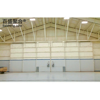 Solid H-shape Steel Beam Main Frame for Frameless Construction Hangar in Saudi Arabia (Σκληρό Χ-σχήμα Χάλυβα Φάγμα Κύριο Φρέμα για Χωρίς Φάρμα Κατασκευές Χάνγκαρ στη Σαουδική Αραβία)