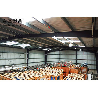 ISO9001 2008/CE/BV Πιστοποιημένο χάλυβα Φρέμα Κτίριο αποθήκης Προετοιμασμένη δομή