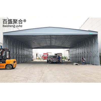 Προσαρμόσιμη σήραγγα Carport και σκηνή γκαράζ με σχεδιασμό Push Pull retractable