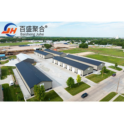 Χάλυβα χρωματισμένη δομή Car Parking Lot for Prefabricated Garage Solution Provider