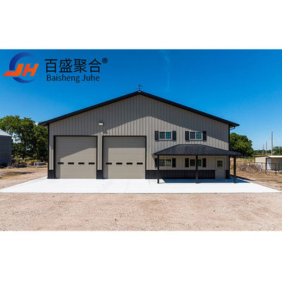 Χάλυβα χρωματισμένη δομή Car Parking Lot for Prefabricated Garage Solution Provider