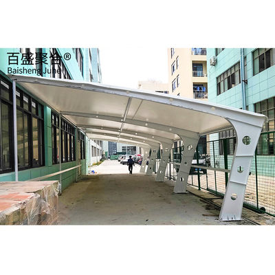 Προσαρμόσιμα Steel Tube Garage Prefab Metal Carport κτίριο σύμφωνα με την απαίτηση του πελάτη