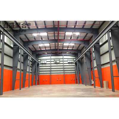 Q235B/Q345B Σχεδιασμός προκατασκευασμένης αποθήκης χαμηλής ανθρακούχης χάλυβα για βιομηχανικό υπόστεγο