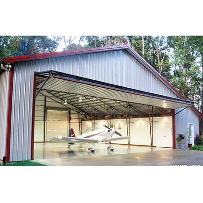 Steel Frame Commercial Building Metal Carports PVC Hangar για αποθήκευση βαρέων καθηκόντων