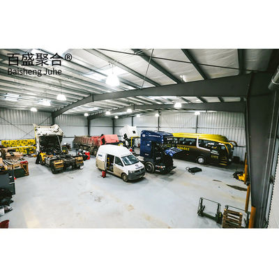Steel Structure Car Parking Lot Portable Garage Prefab Metal Waterproof Car Garage Σιδηροδρομική δομή για αυτοκίνητα Παρκινγκ Λοτ Φορητό γκαράζ Προετοιμασμένο μεταλλικό γκαράζ για αυτοκίνητα