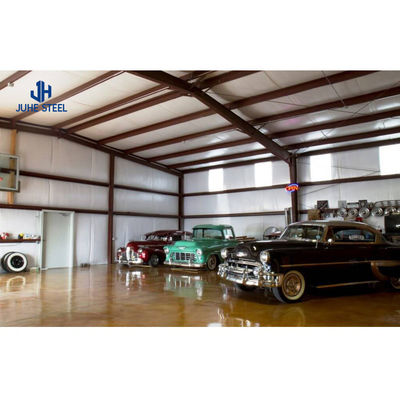 Steel Structure Car Parking Lot Portable Garage Prefab Metal Waterproof Car Garage Σιδηροδρομική δομή για αυτοκίνητα Παρκινγκ Λοτ Φορητό γκαράζ Προετοιμασμένο μεταλλικό γκαράζ για αυτοκίνητα