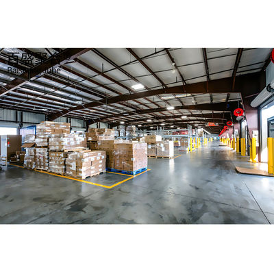 Q235/Q345B Grade Steel Structure Warehouse Building for Large Storage Requirements Το κτίριο είναι κατασκευασμένο από χάλυβα