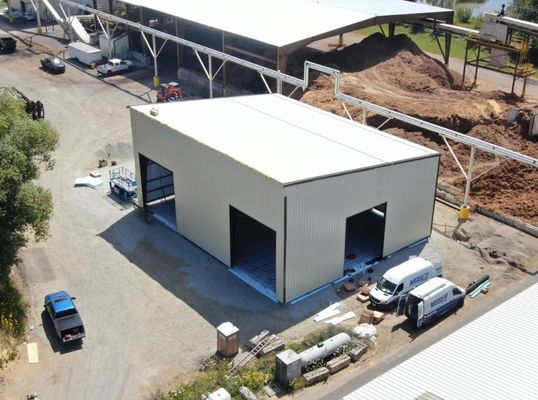 GB Standard Q235B/Q345B Χαμηλού άνθρακα χάλυβα Χάλυβα Χτίσιμο Χάλυβα δομή Αποθήκη