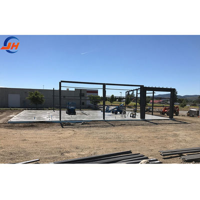 Χαμηλού άνθρακα χάλυβα Prefabricated Warehouse Truss Design για χάλυβα δομικά κτίρια