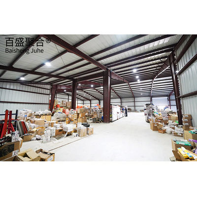 Purlin C.Z Shape Steel Channel Προσυσκευασμένη μεταλλική αποθήκη για βιομηχανικά κτίρια