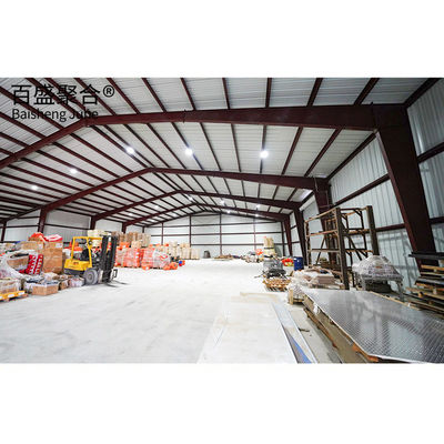 Purlin C.Z Shape Steel Channel Προσυσκευασμένη μεταλλική αποθήκη για βιομηχανικά κτίρια