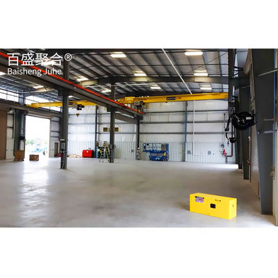 Purlin C.Z Shape Steel Channel Προσυσκευασμένη μεταλλική αποθήκη για βιομηχανικά κτίρια
