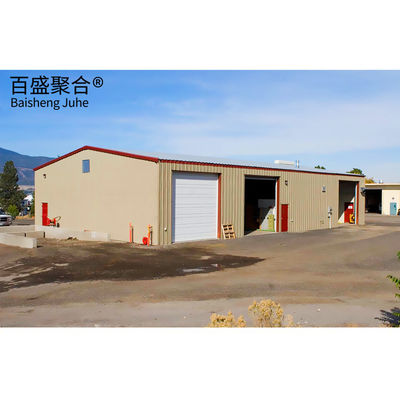 Purlin C.Z Shape Steel Channel Προσυσκευασμένη μεταλλική αποθήκη για βιομηχανικά κτίρια