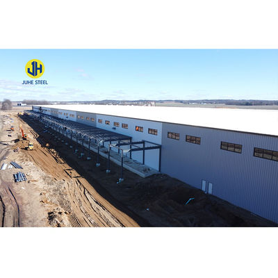 Q235B/Q345B Low Carbon Steel Prefabricated Steel Structure Warehouse (Προπαρασκευασμένη χάλυβα δομή αποθήκης)